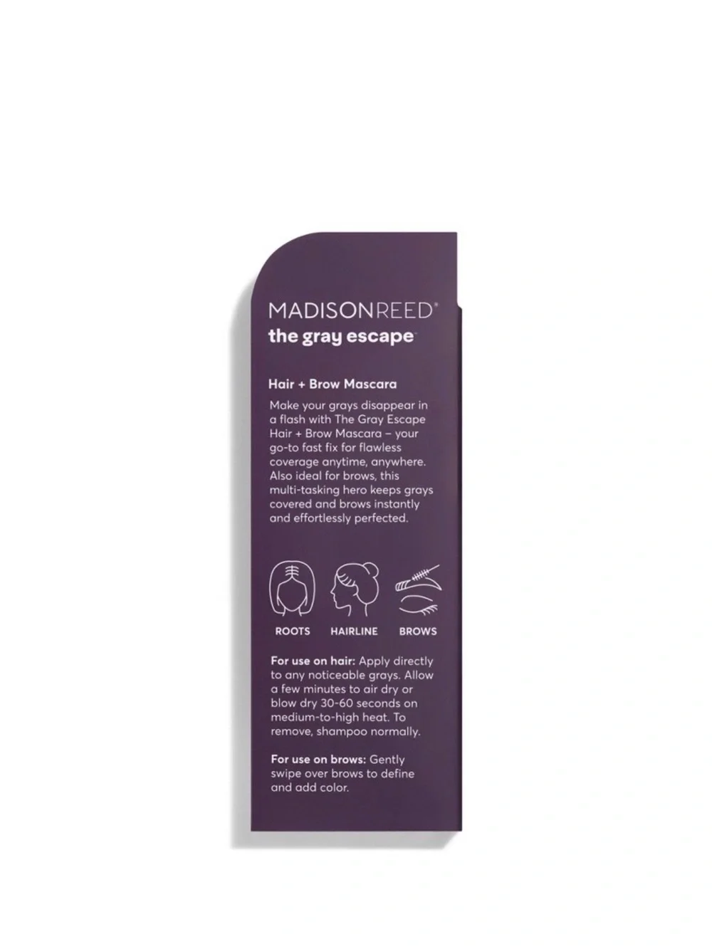 Madison Reed The Gray Escape Hair and Brow Mascara Cover Up in Medium Brown